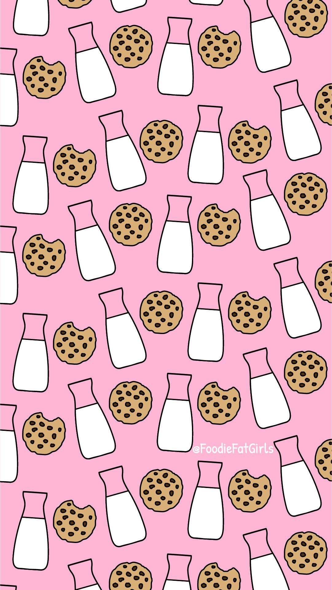 1081x1920 Cute Cookie Wallpaper