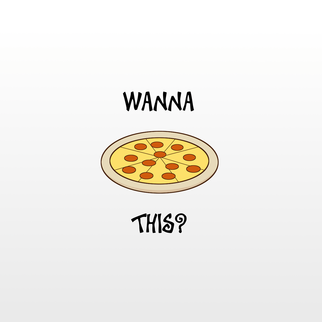 1280x1280 Free food pun wallpaper for any type of phone! If