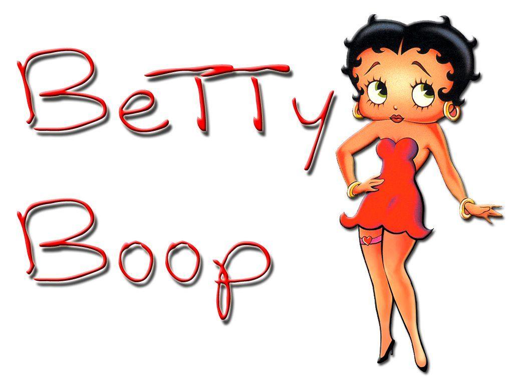 1024x768 Betty Boop hình nền giáng sinh