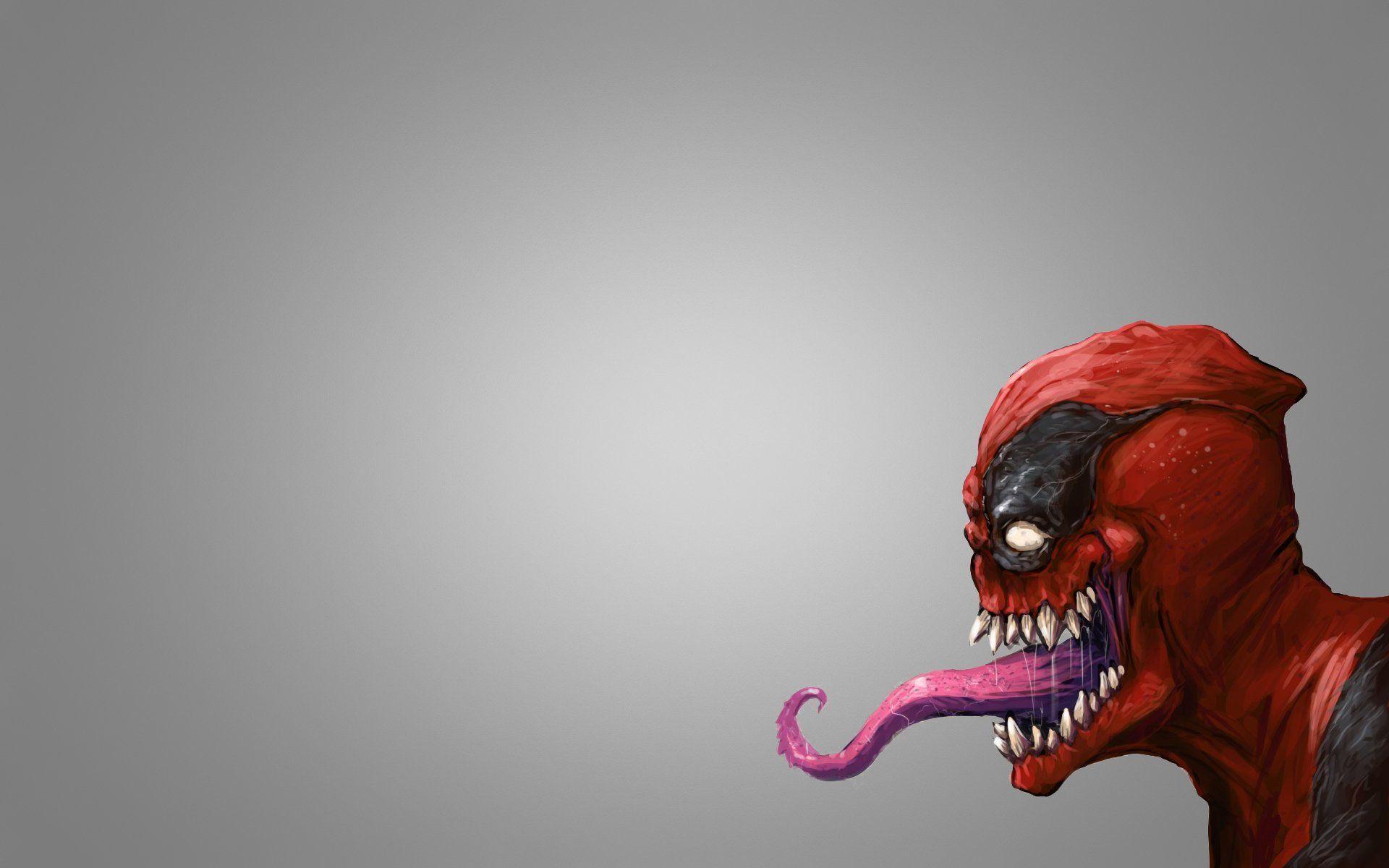 1920x1200 Mặt nạ đỏ Deadpool Tiếng Anh Quái vật Venom Carnage Truyện tranh Người nhện