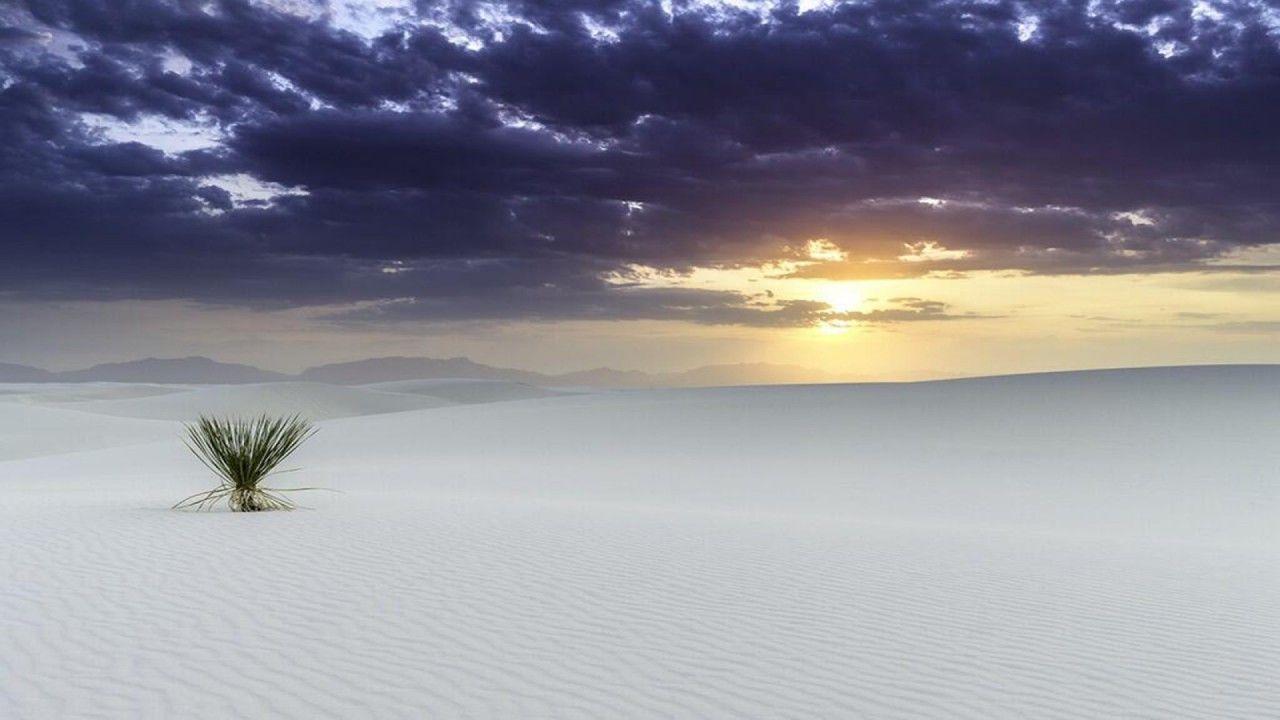 1280x720 White Desert & Purple Sky wallpaper. White Desert & Purple Sky