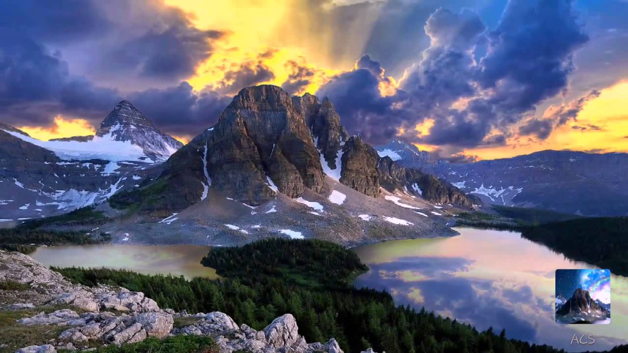1280x720 Mountain Lake Live Wallpaper