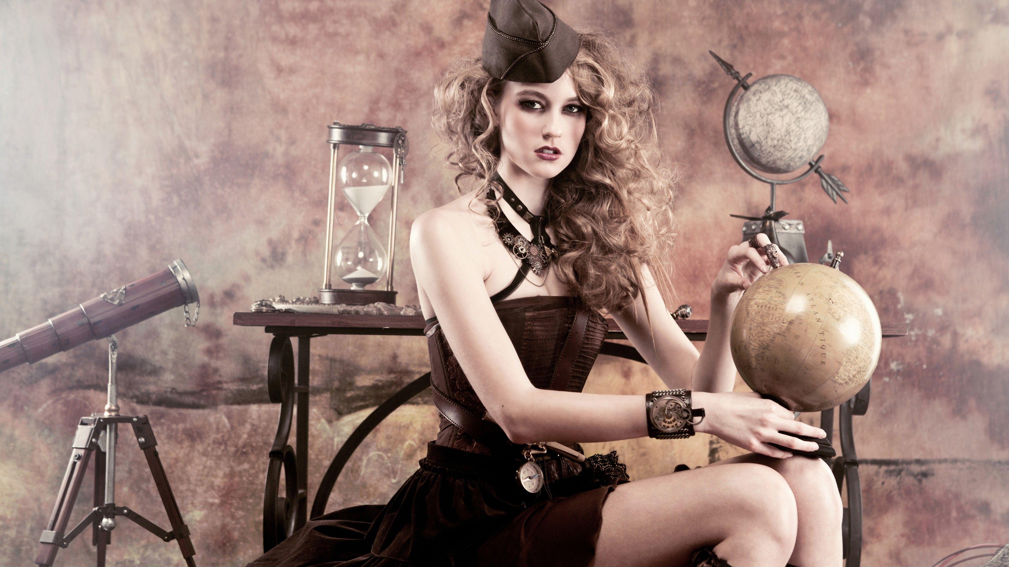 3840x2160 Wallpaper Hazy Leather, Top Fashion Models, model, steam