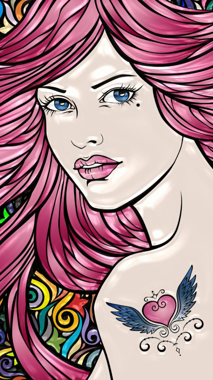 720x1280 Punk Girl wallpaper