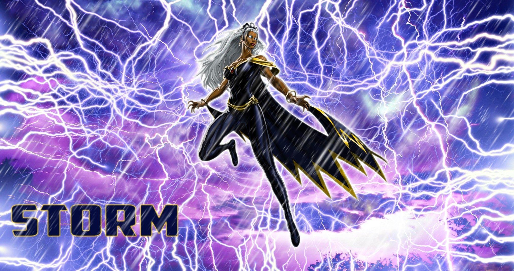 2048x1080 Storm X Men Wallpaper