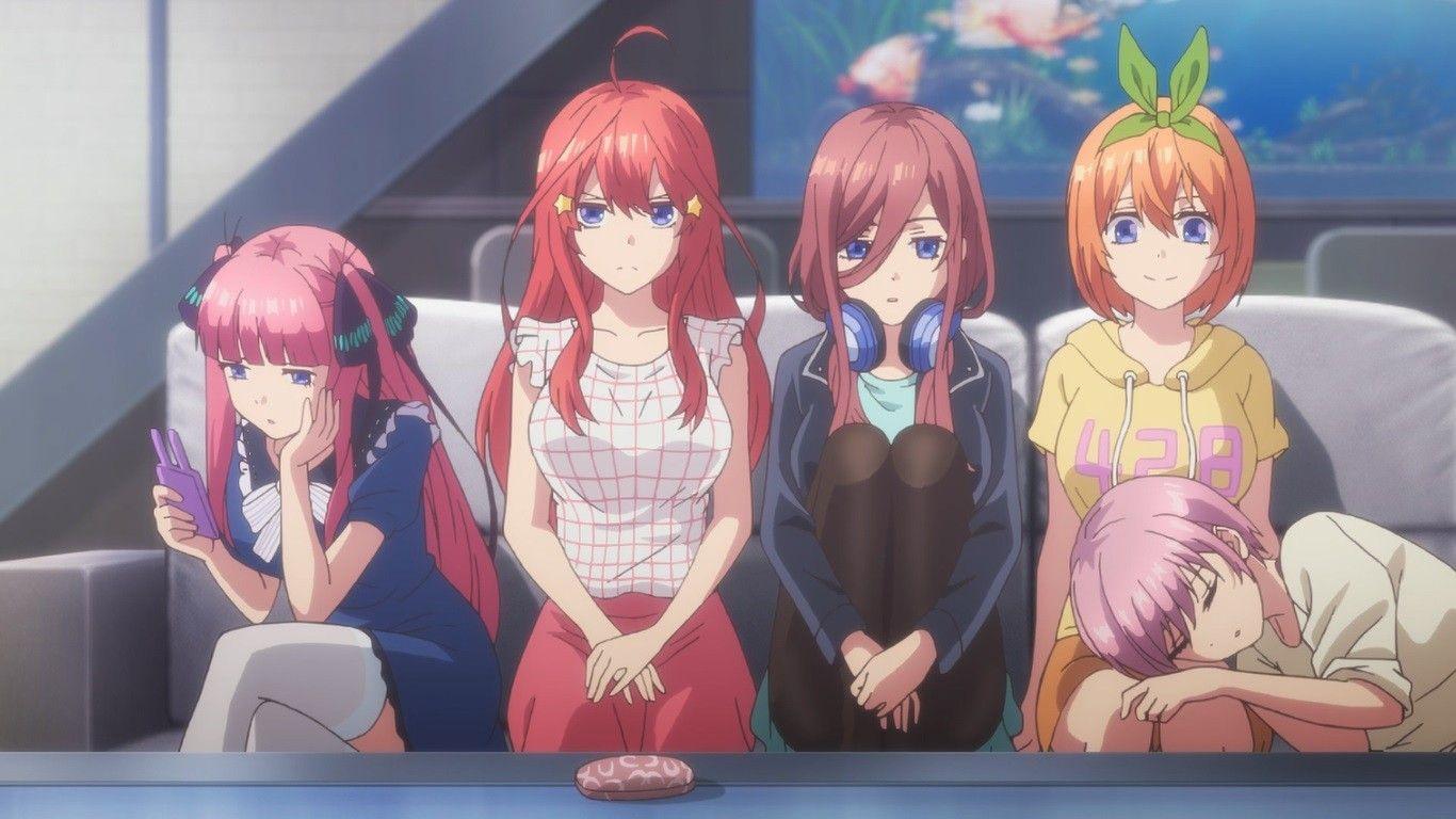 1366x768 Go Toubun No Hanayome Wallpaper