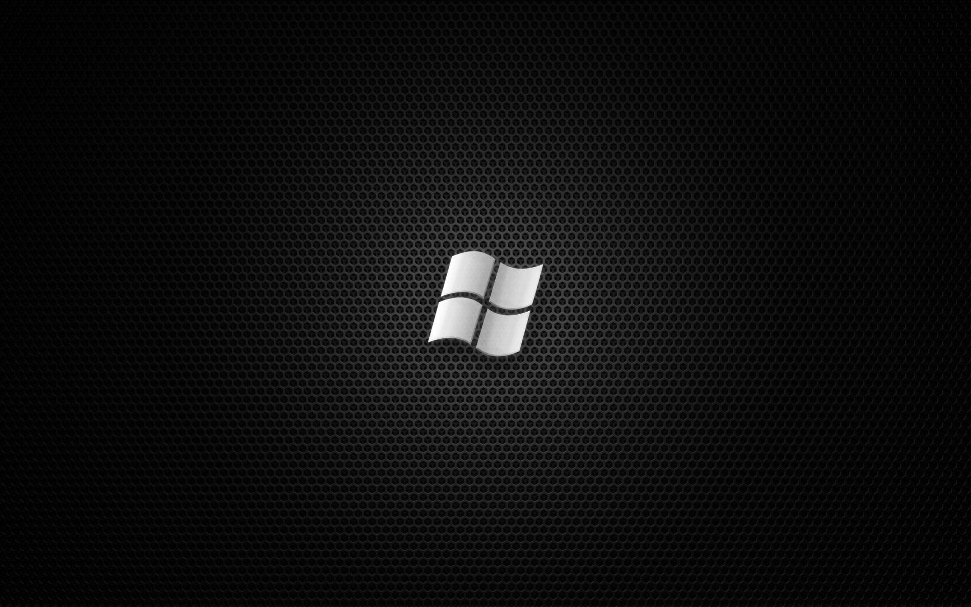 Black Windows Logo Wallpapers Top Free Black Windows Logo Backgrounds Wallpaperaccess