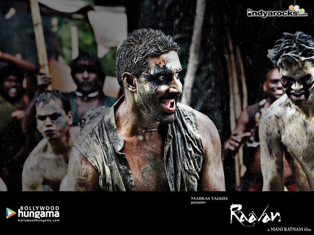 1024x768 Bollywood Wallpaper: Abhishek Bachchan In Raavan