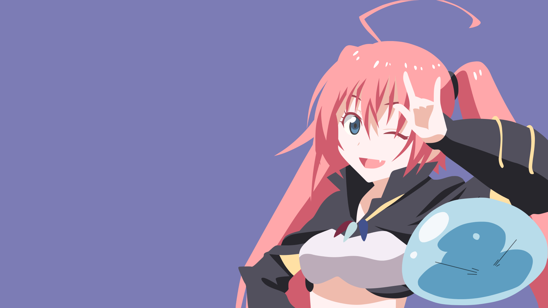 1920x1080 Milim Nava Shitara Slime datta ken Minimalist HD