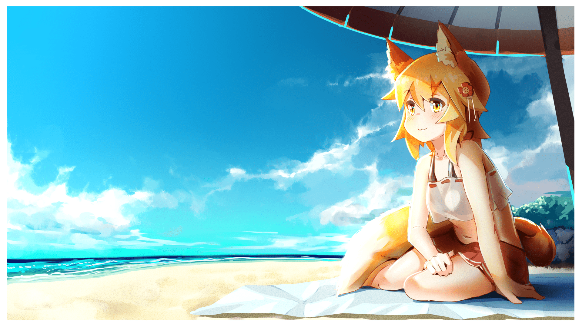 1920x1080 Senko (sewayaki Kitsune No Senko San) Drawn By Kuro_kosyou