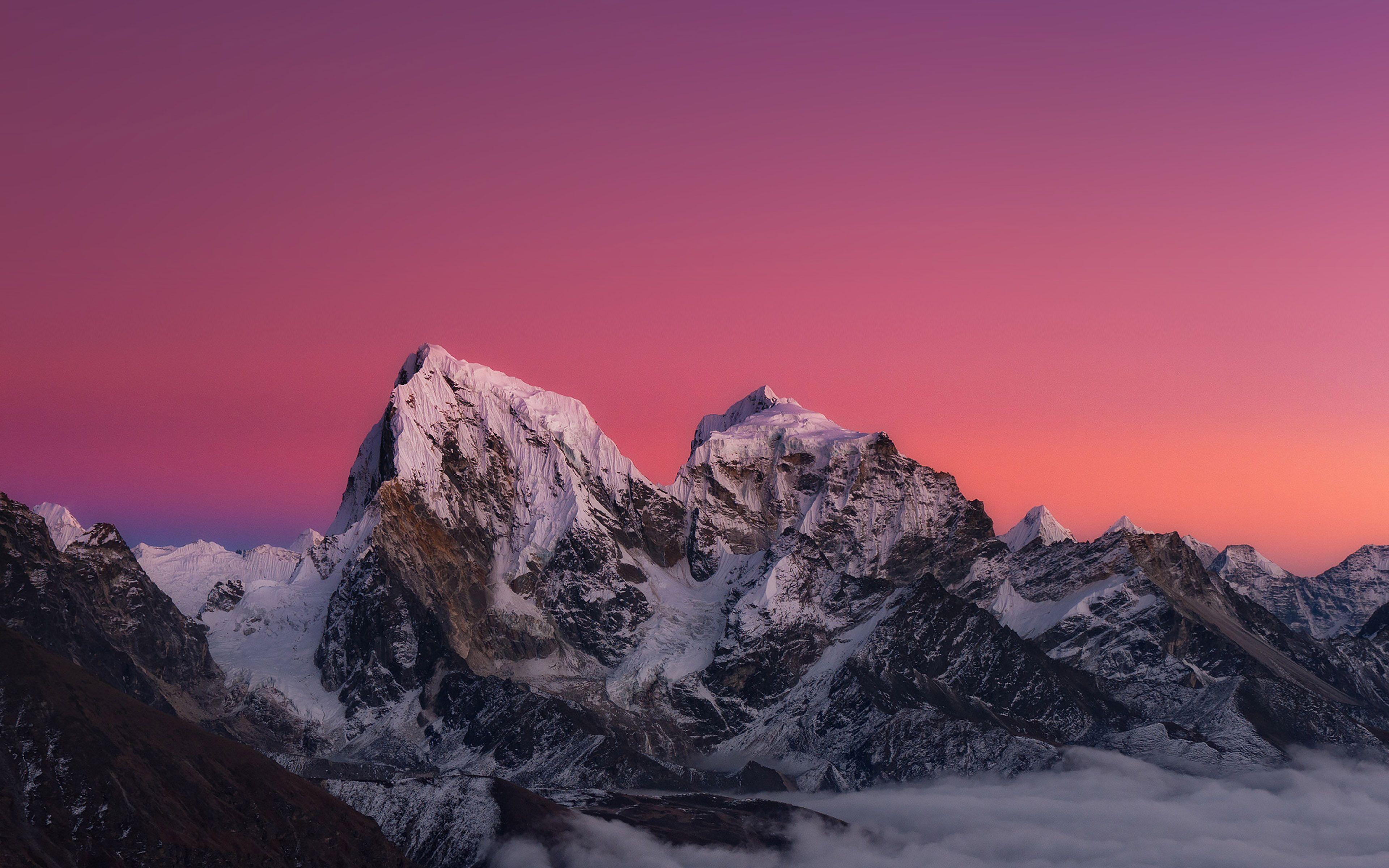 3840x2400 Himalaya Sunset Mountain Art