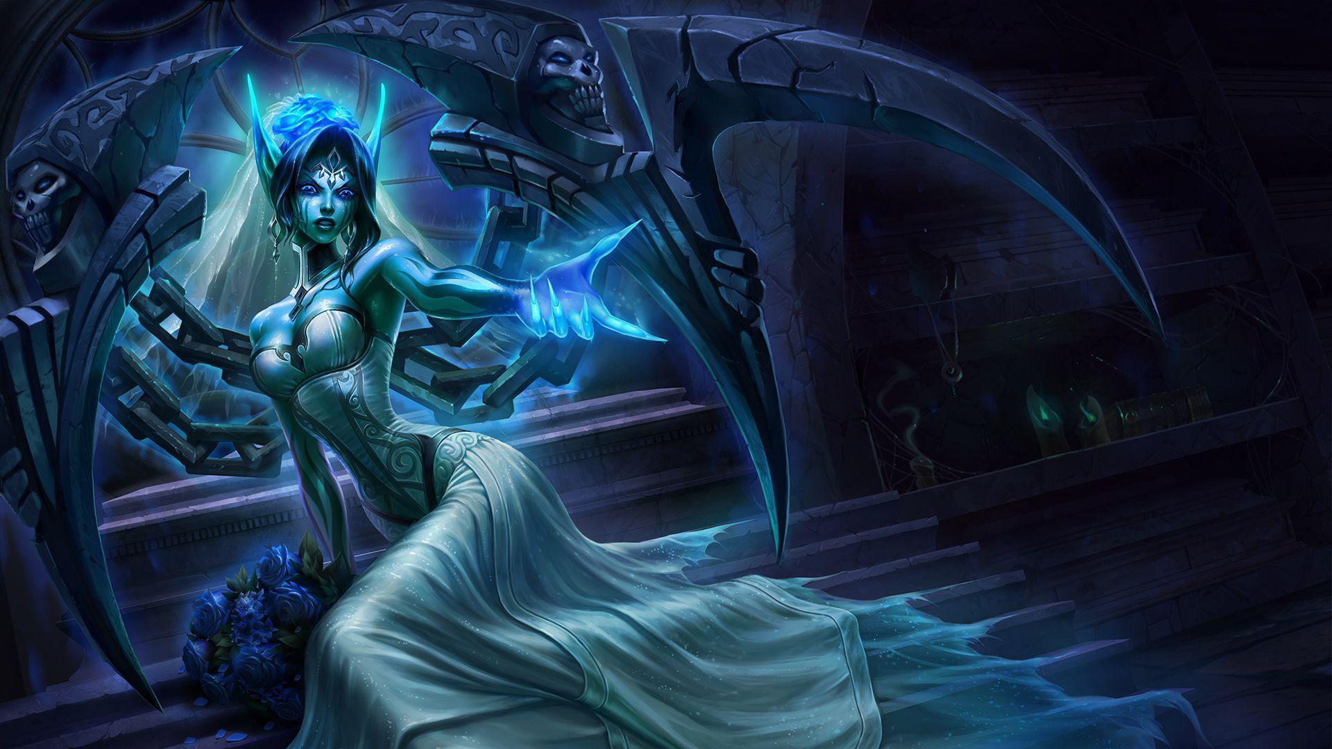 1920x1080 Ghost Bride Morgana Character desktop PC and Mac