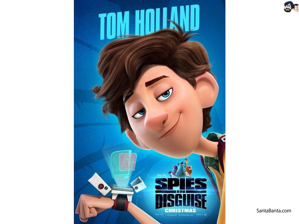 1024x768 Spies In Disguise Movie Wallpaper