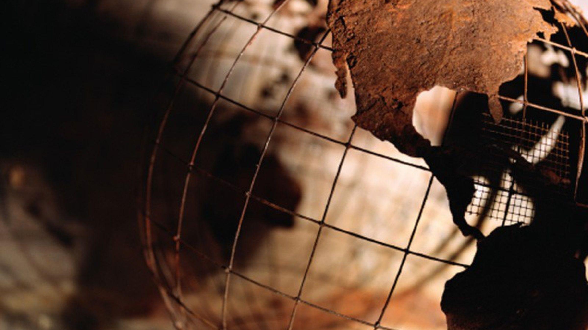 2400x1350 Brown windows 98 globe wallpaper. PC