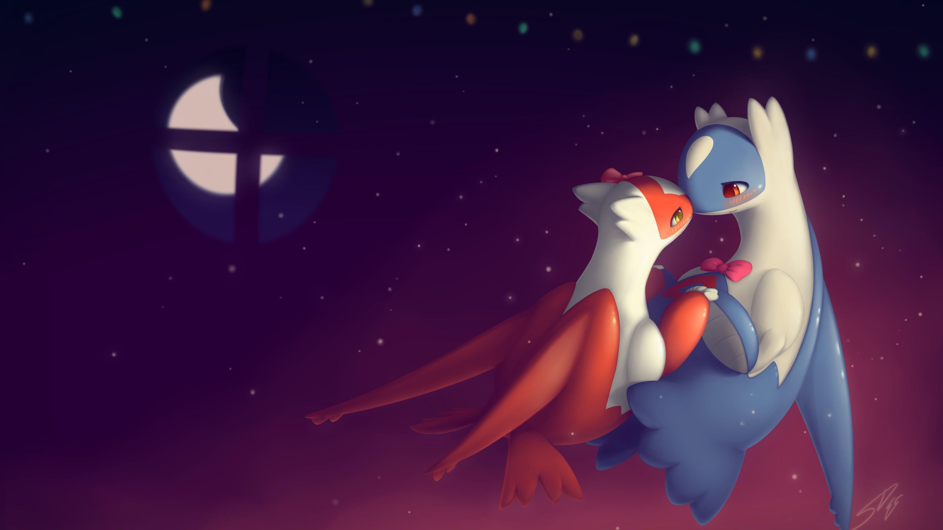 3840x2160 Pokemon character, Latias, Latios, Pokémon HD wallpaper