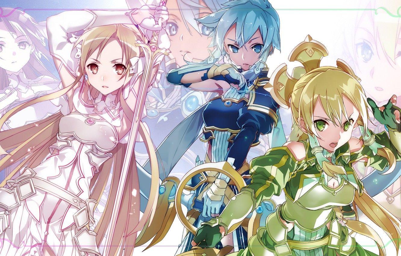 1332x850 Wallpaper girls, Sword Art Online, Sword Art Online Alicization