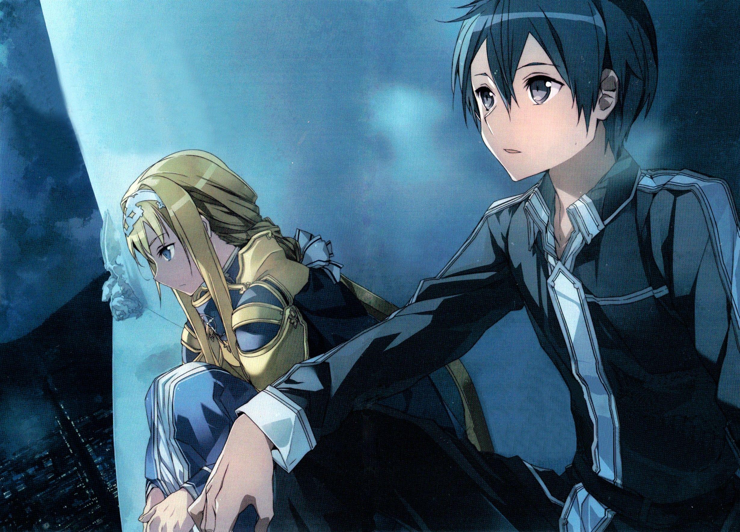 2460x1770 scans, Sword Art Online, Kirigaya Kazuto, Alice Schuberg