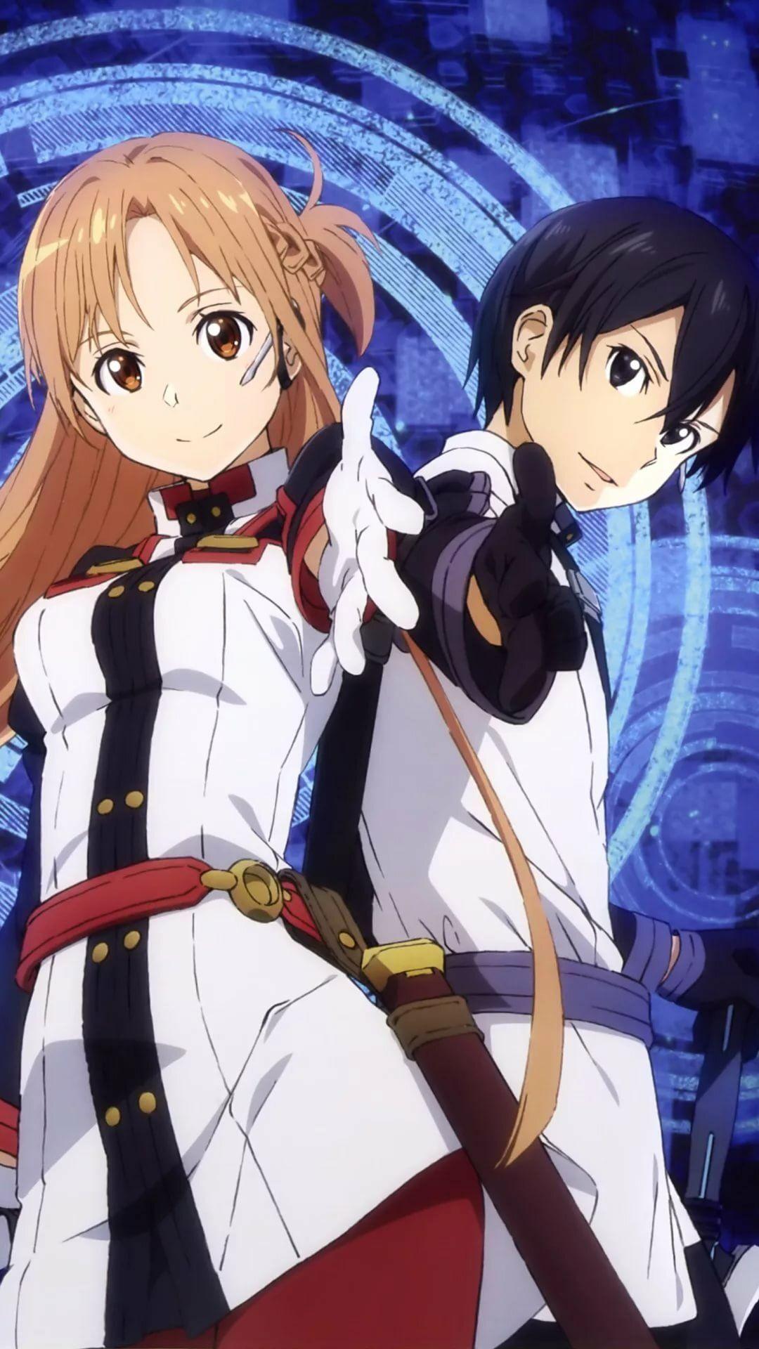 1080x1920 Sword Art Online Alicization iPhone Wallpaper