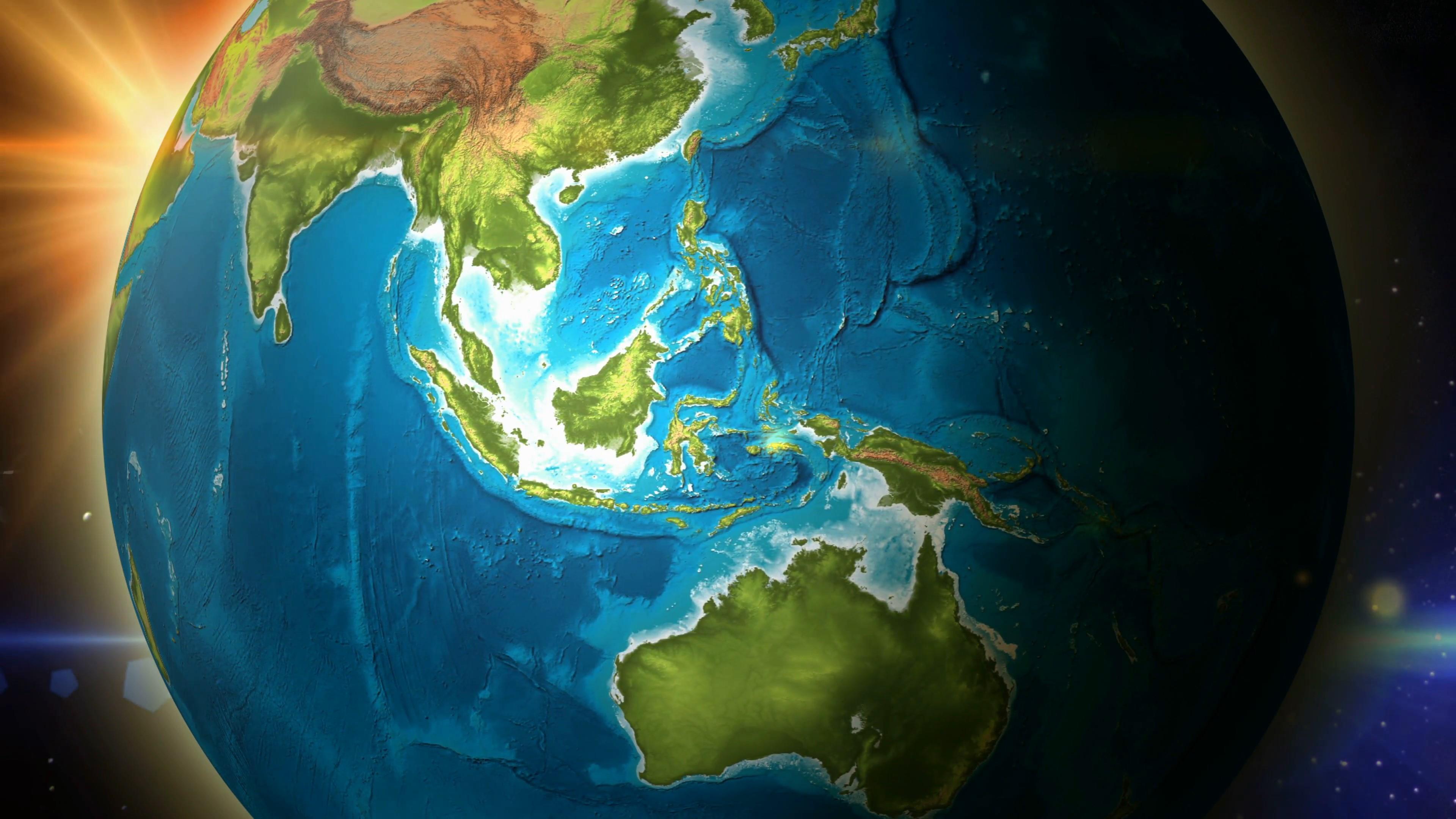 World Globe Background