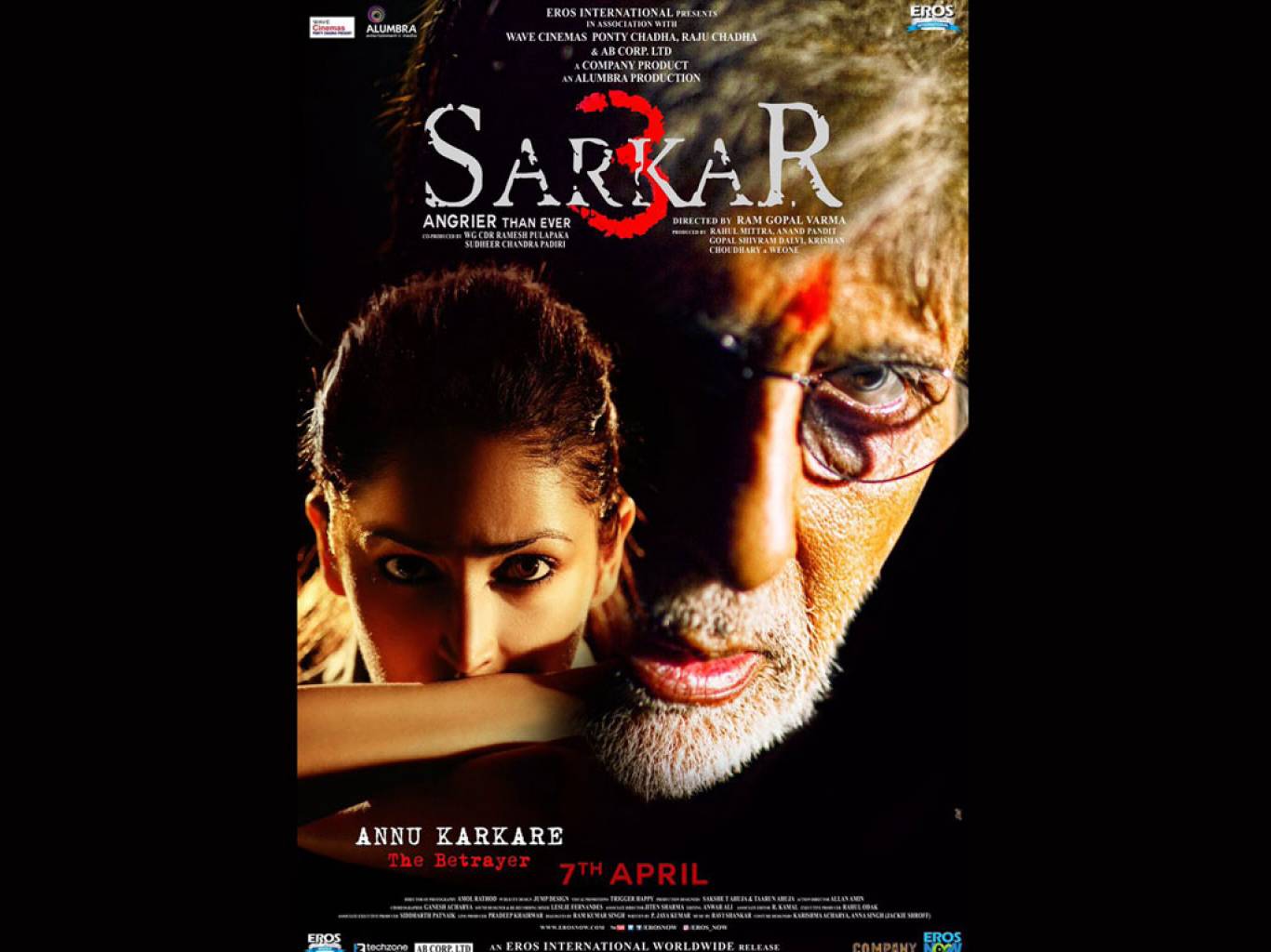 1366x1024 Sarkar 3 Movie HD Wallpaper. Sarkar 3 HD Movie Wallpaper