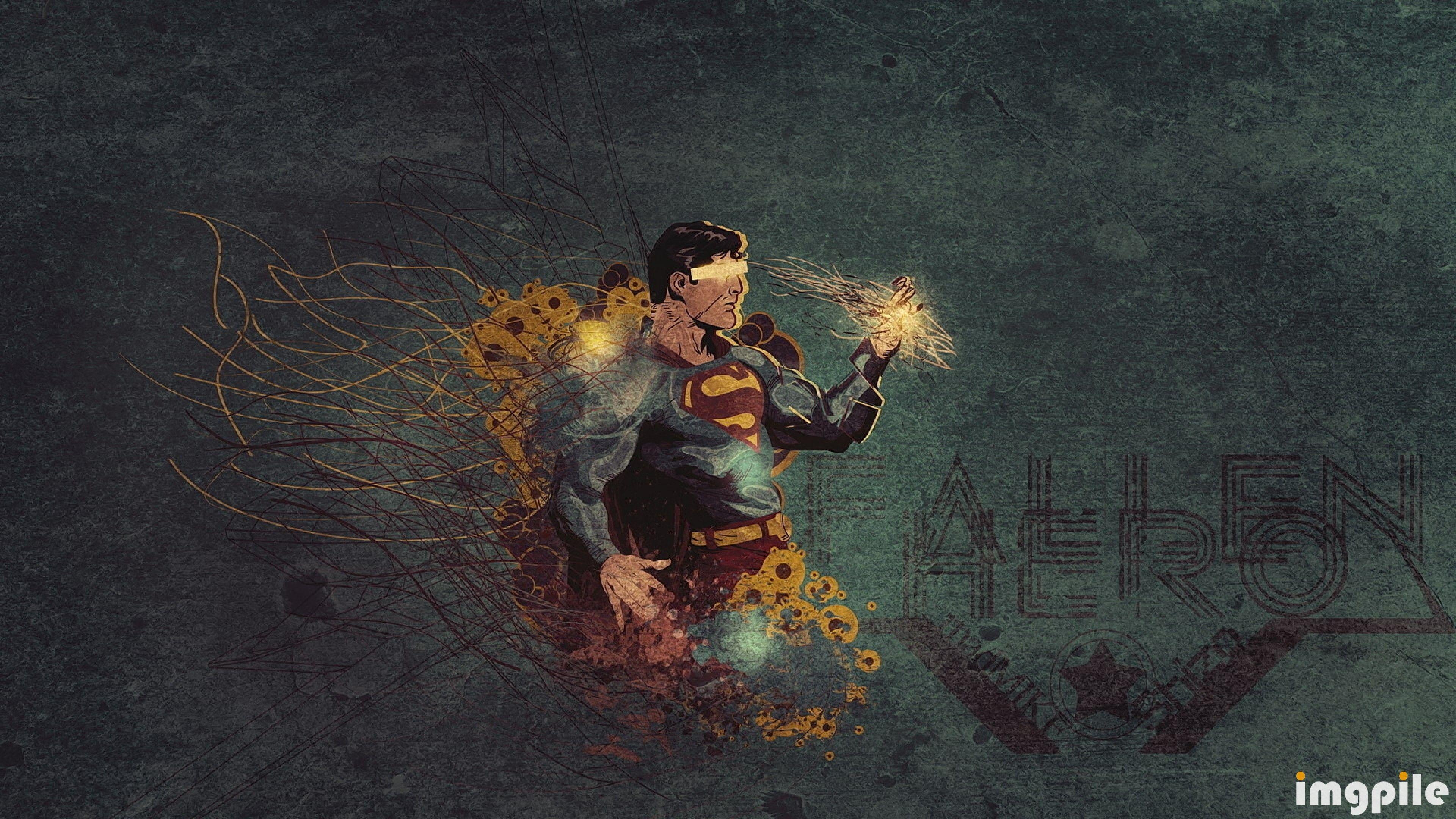 3840x2160 Cool Design Art Superman 4K Wallpaper