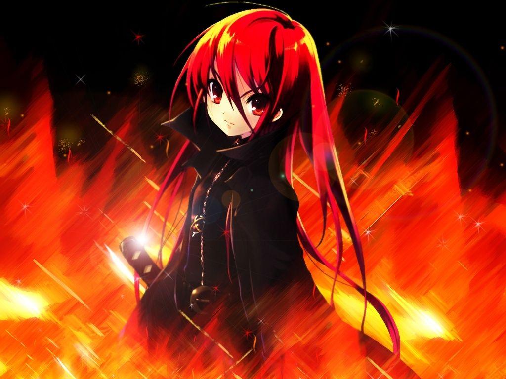 1024x768 Shakugan no Shana- Shana Wallpaper