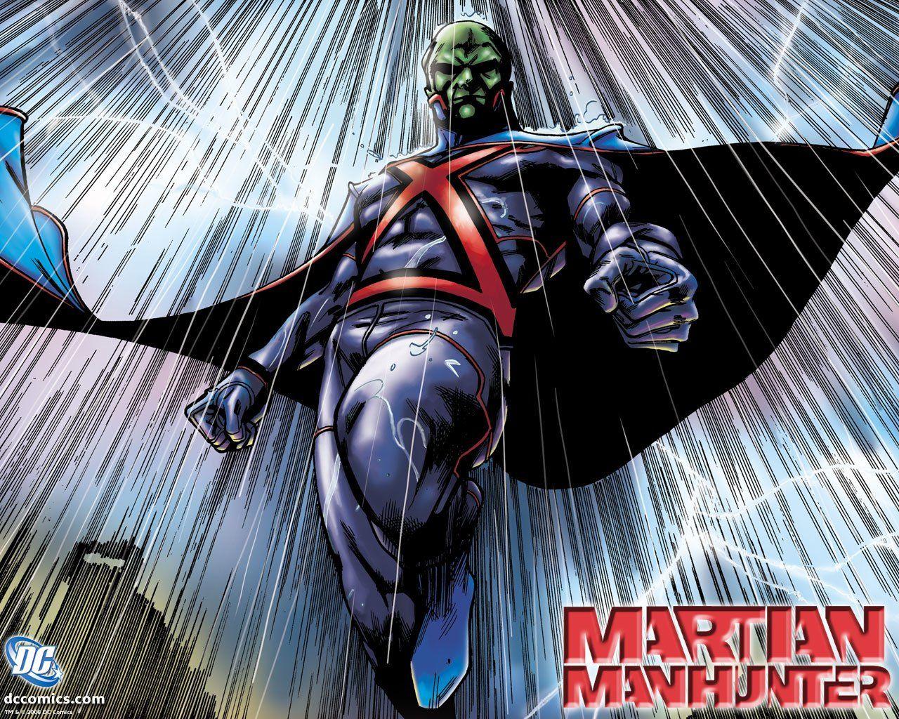 1280x1024 Martian Manhunter HD Wallpaper