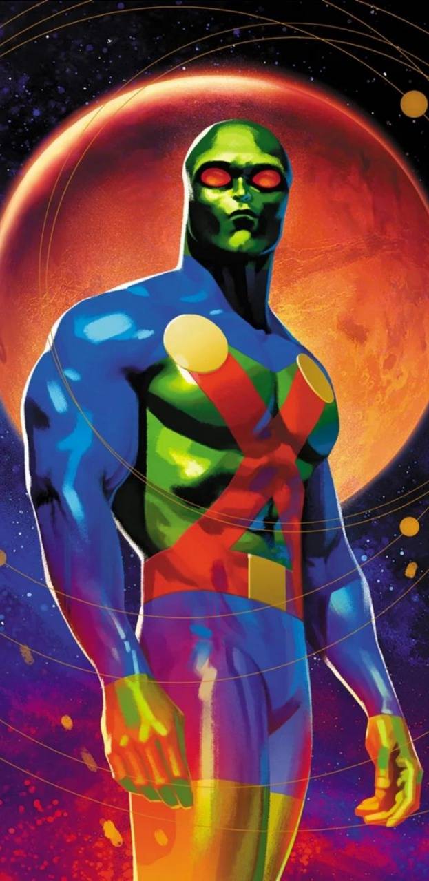 623x1280 Martian Manhunter wallpaper