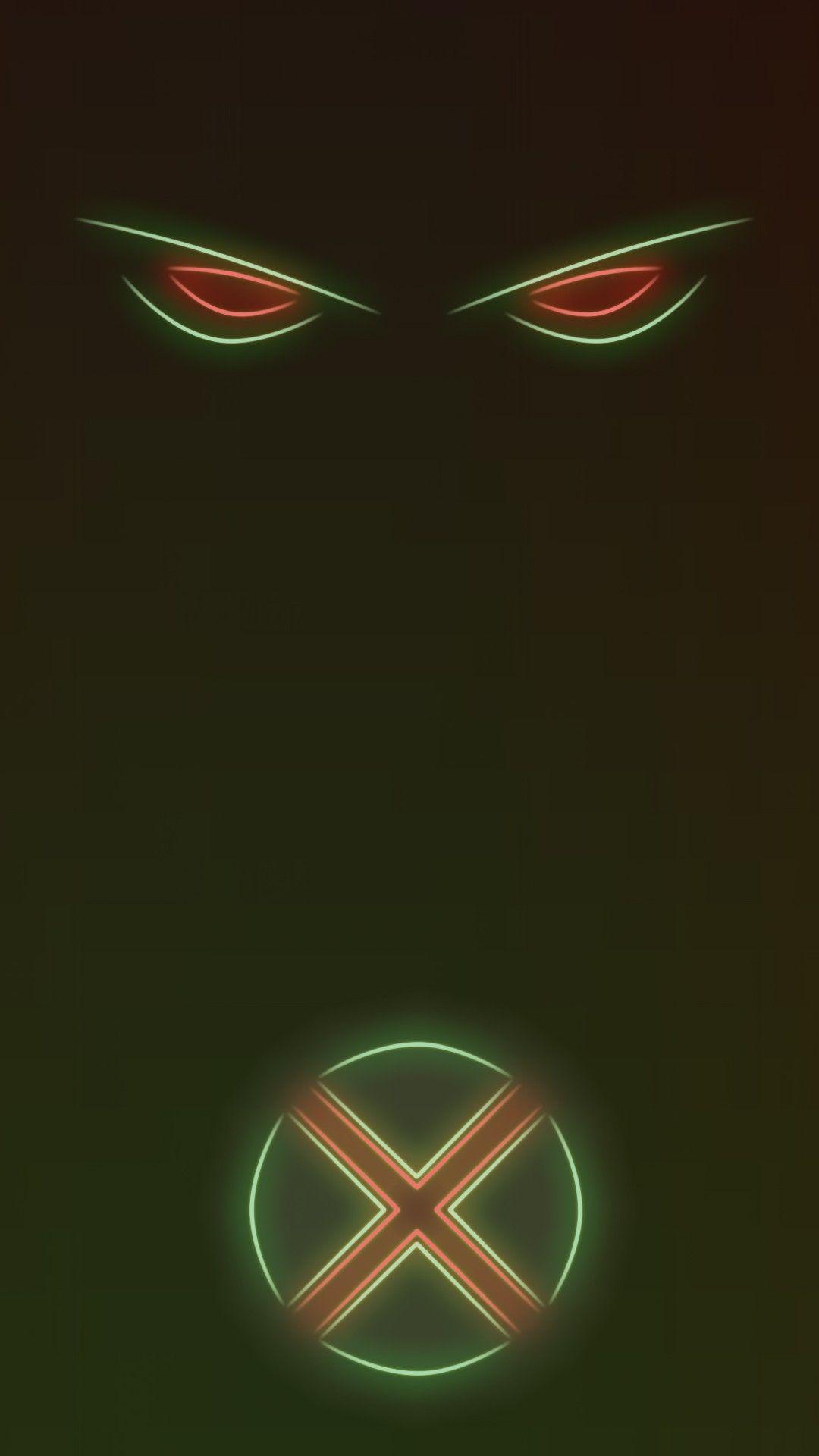 1080x1920 Neon Light Superhero Martian Manhunter 1080 x 1920
