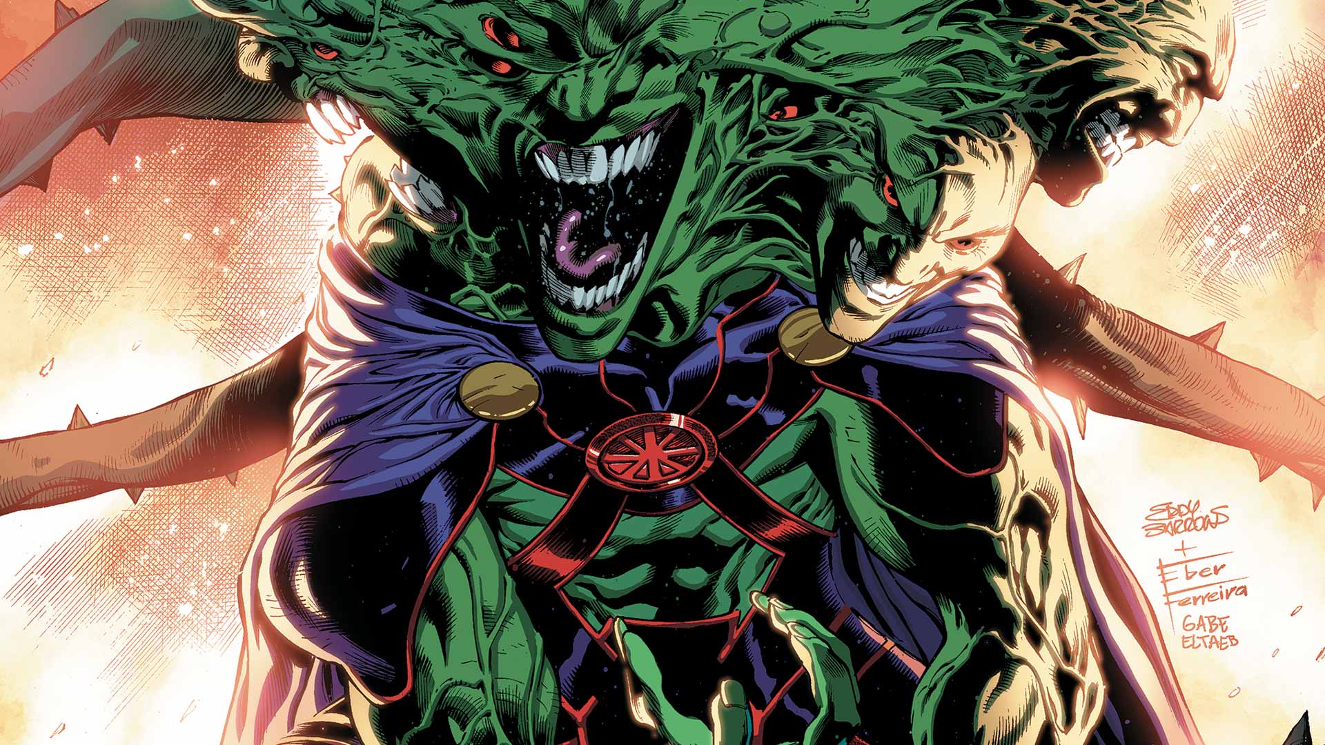 1920x1080 martian manhunter wallpaper HD. martian manhunter