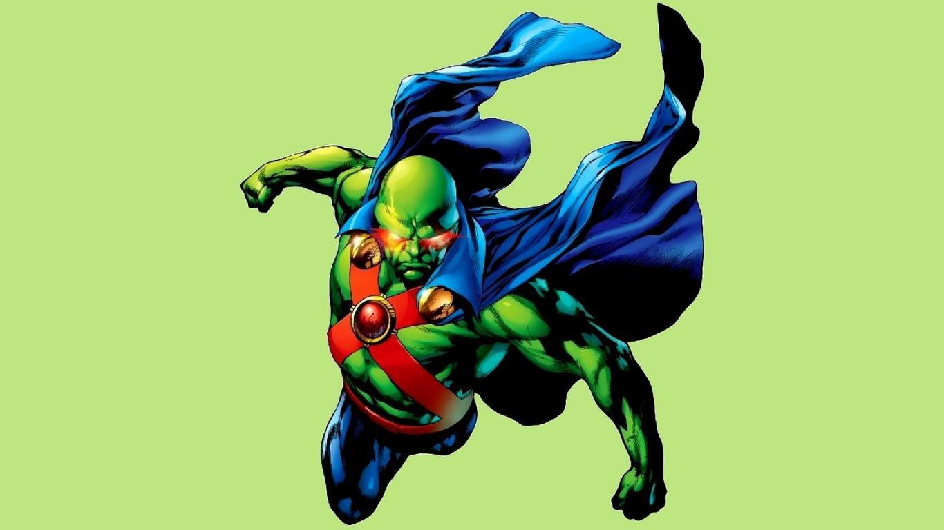 1366x768 Martian Manhunter wallpaper 1366x768 (laptop) desktop