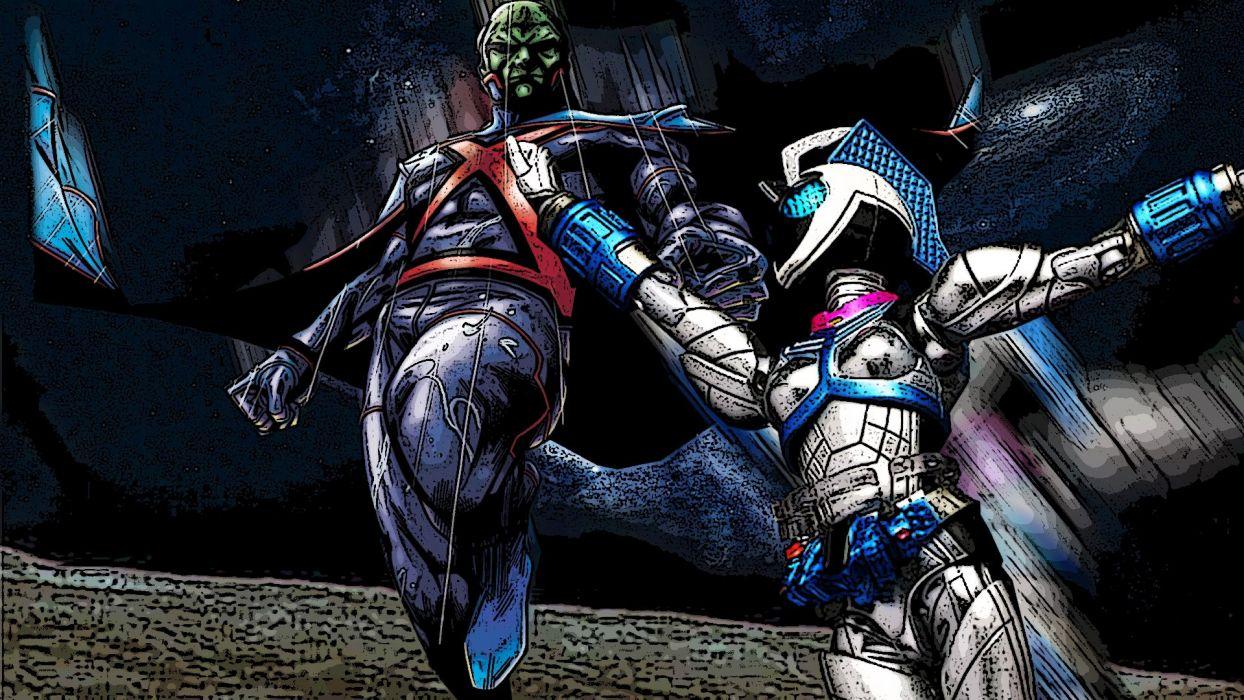 1244x700 MARTIAN MANHUNTER Superhero D C Dc Comics Alien Sci Fi