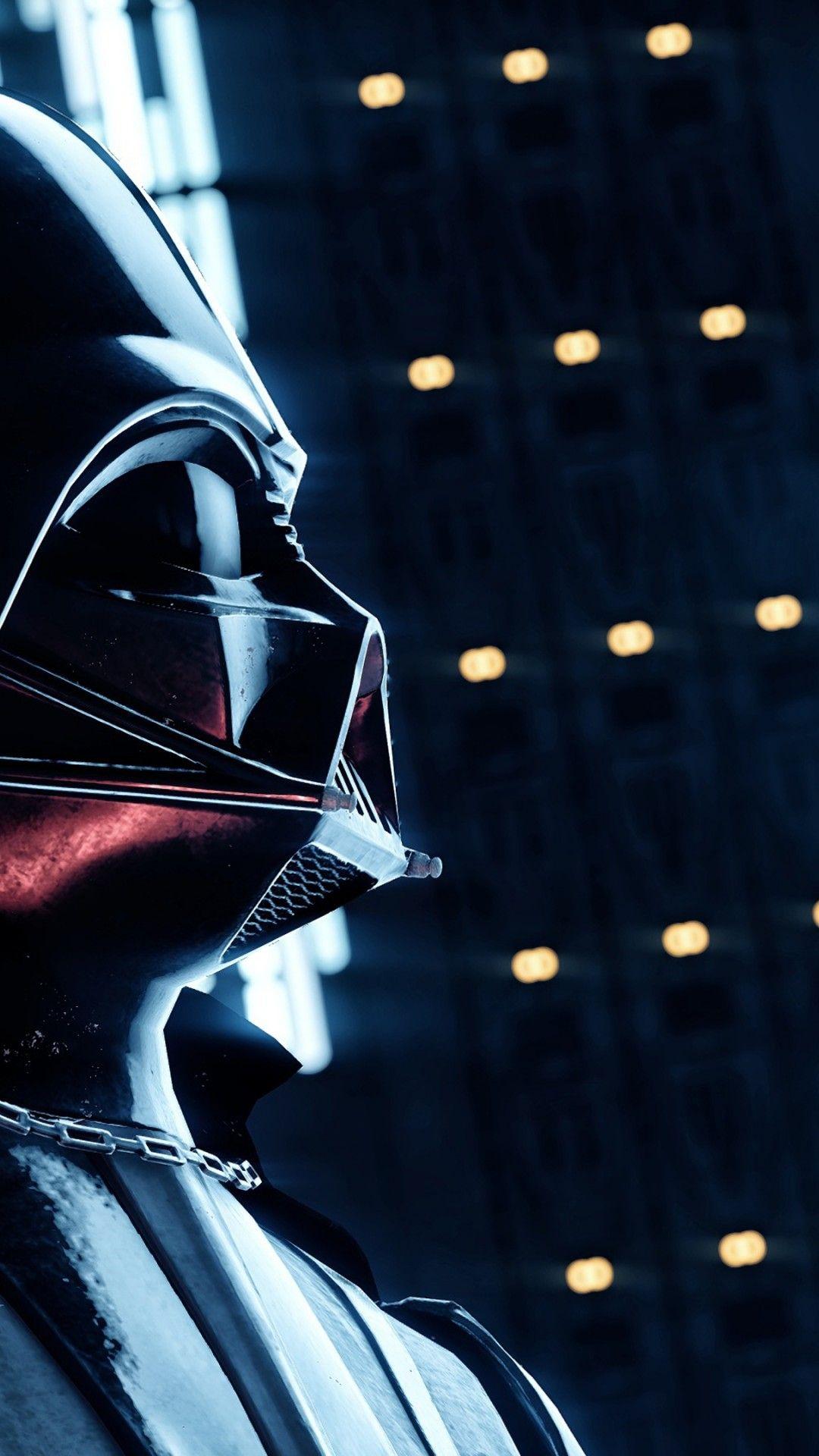 Download Darth Vader With A Red Light Saber Wallpaper  Wallpaperscom