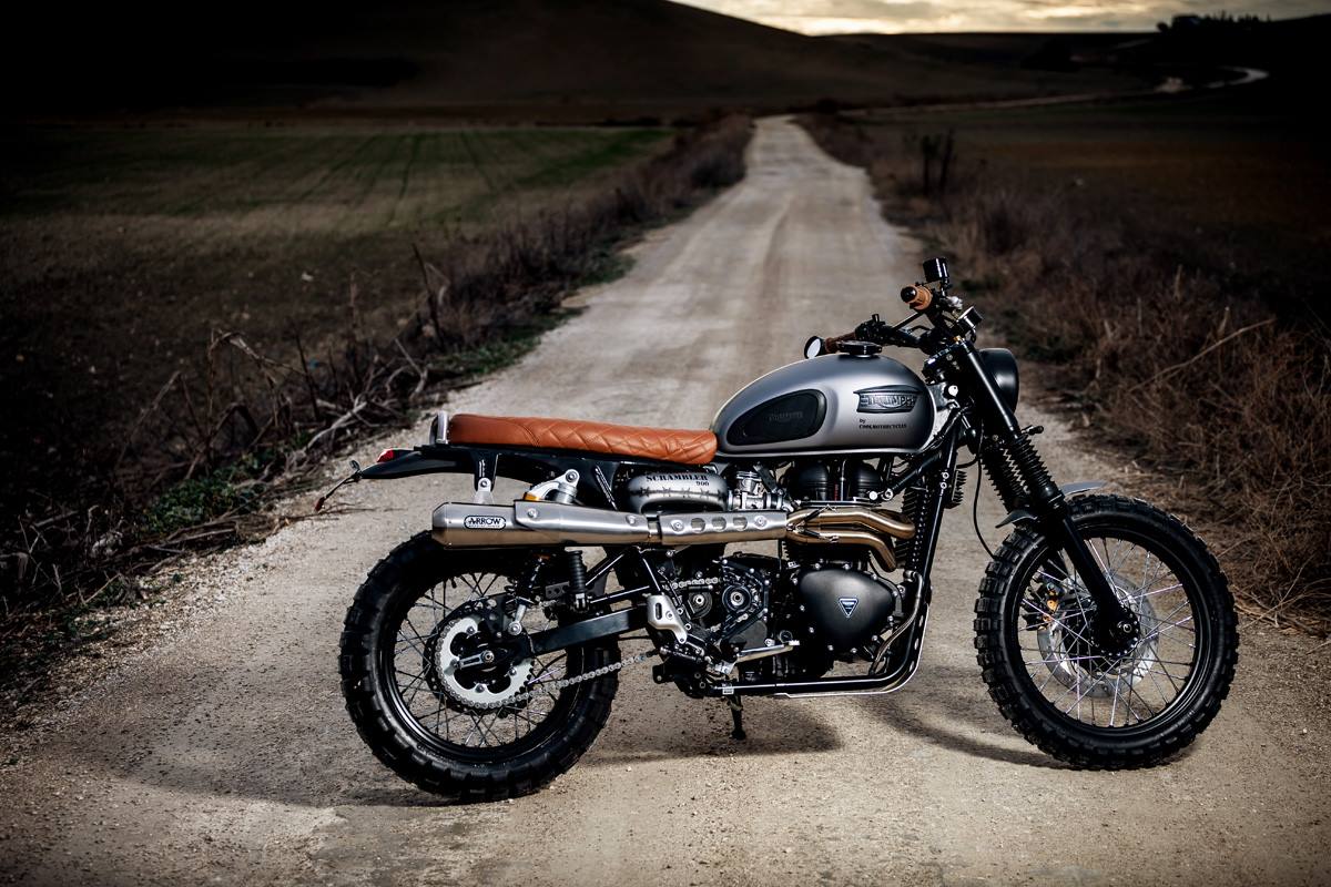 1200x800 Free download Triumph Scrambler Wallpaper Scenery Size