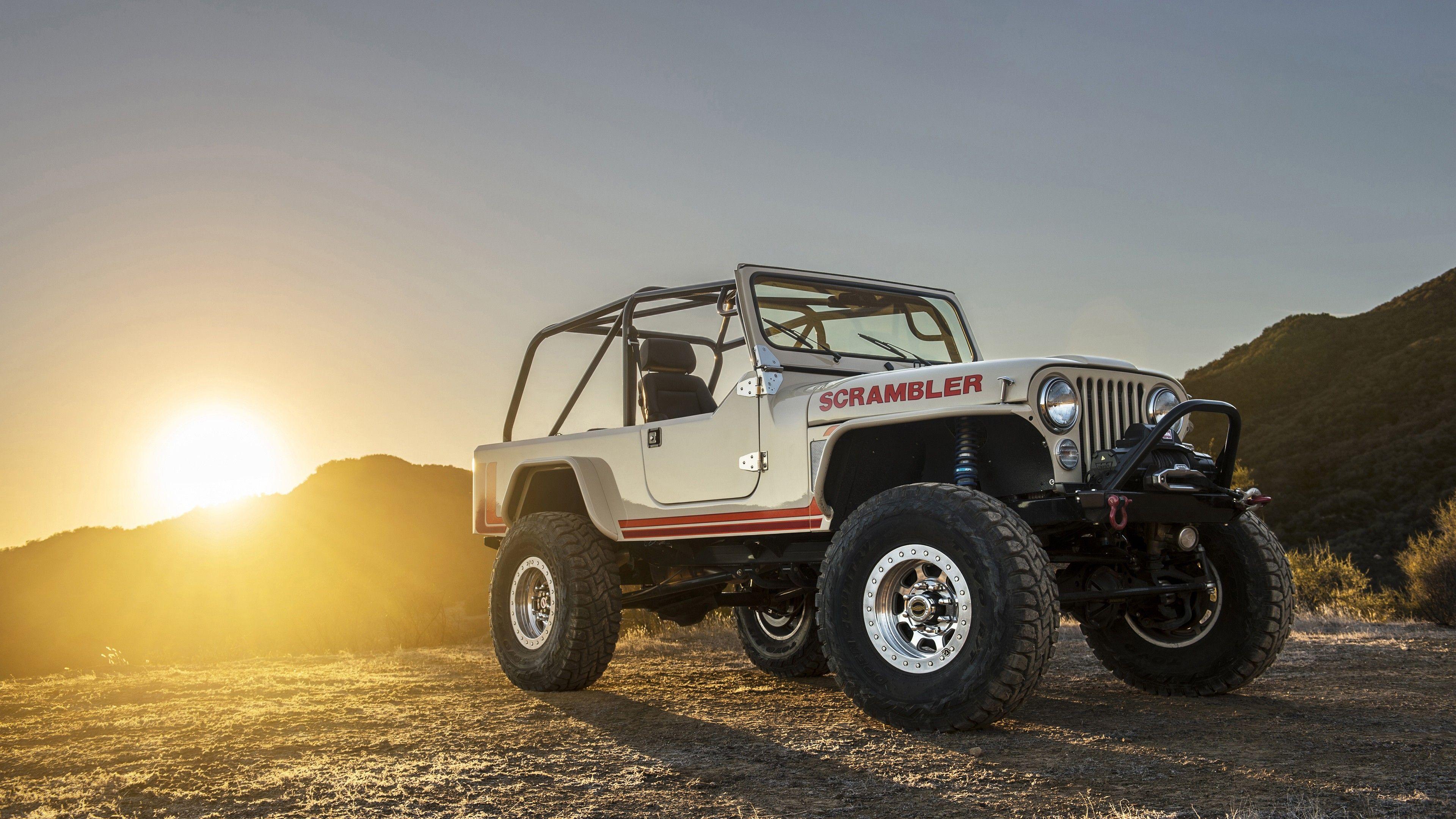3840x2160 Jeep CJ8 Scrambler Wallpaper. HD Car Wallpaper