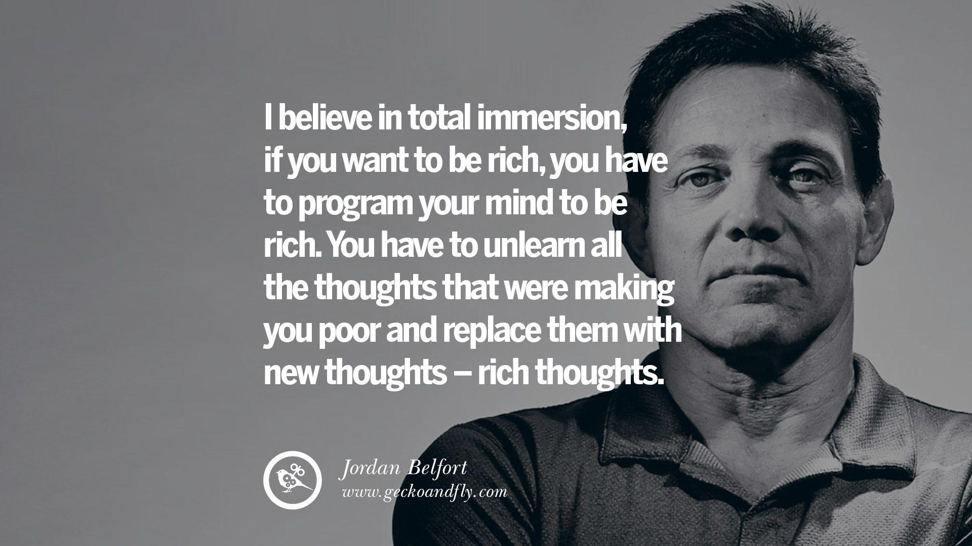 1920x1080 Empowering Jordan Belfort Quotes As Seen In Wolf Of Wall Street