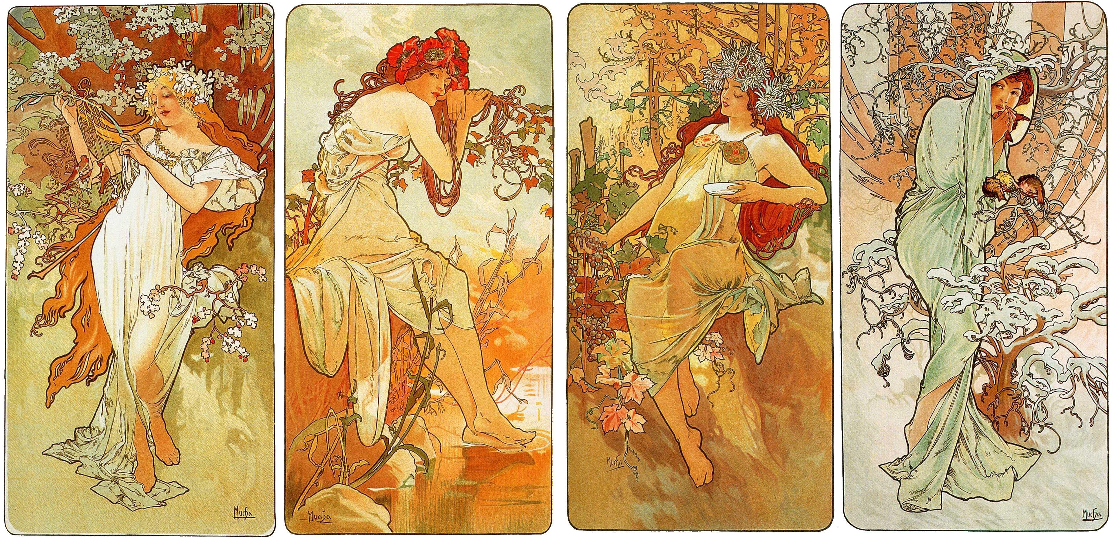 alphonse mucha desktop wallpaper