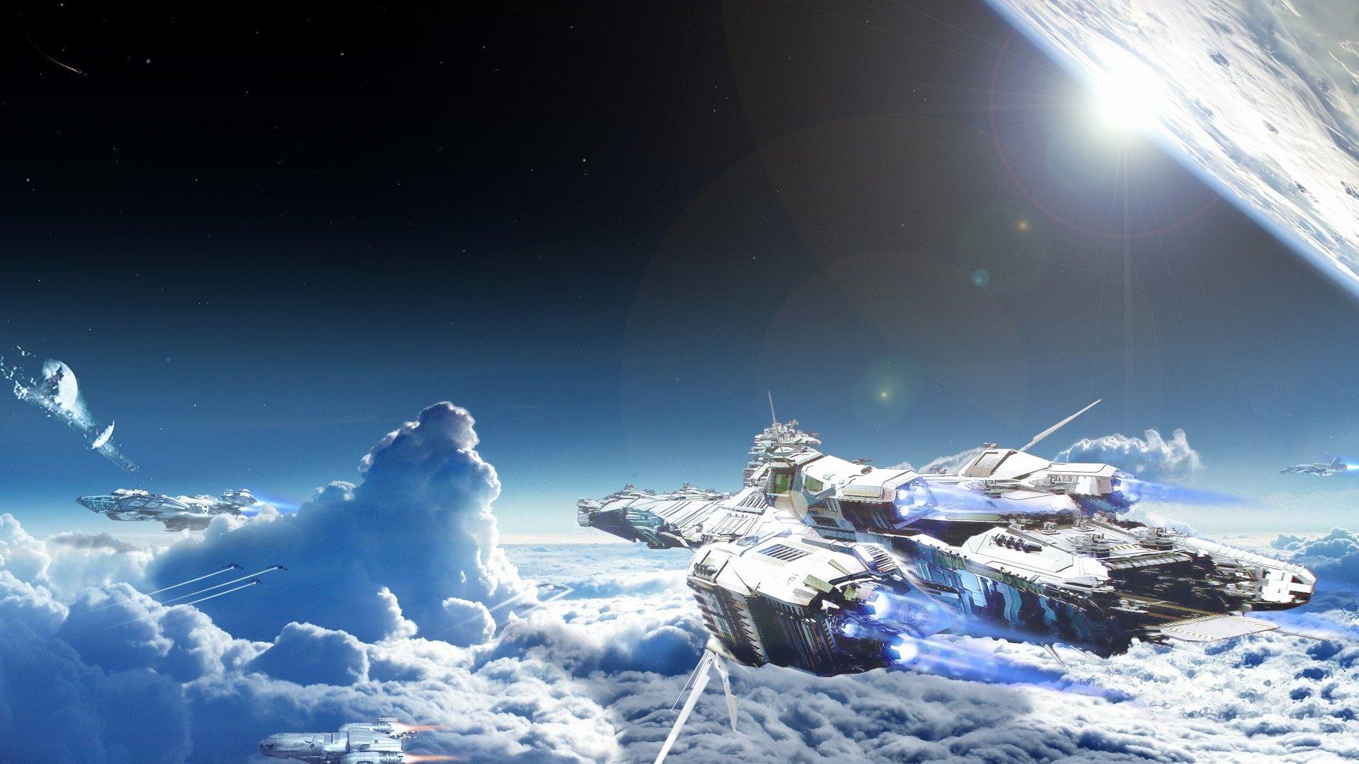 1920x1080 Spaceships Wallpaper Inspirational Space Spaceship
