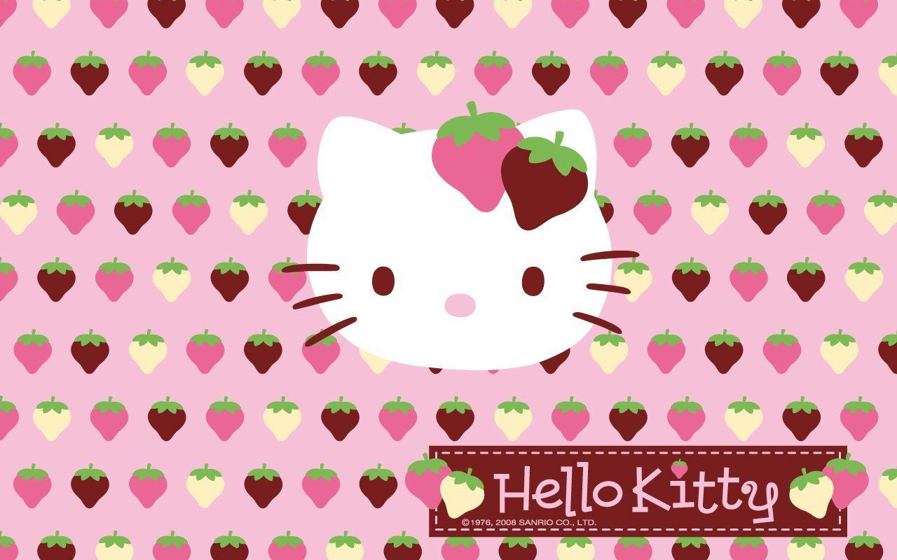 Hình nền 1280x800 Hello Kitty