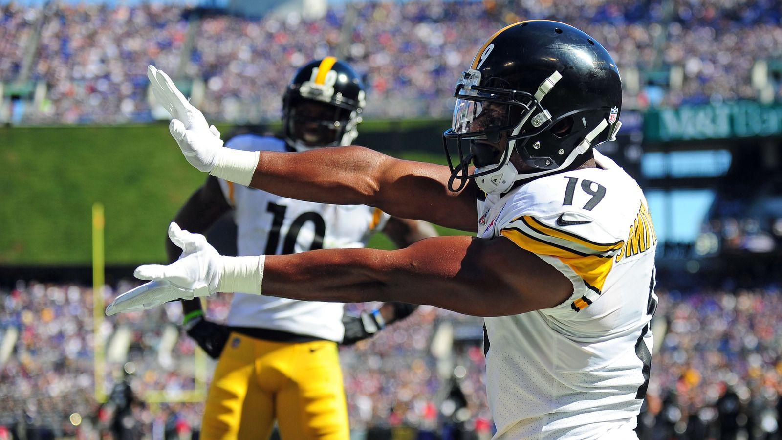 1600x900 Steelers Wr Does 'dragon Ball Z' Celebration After