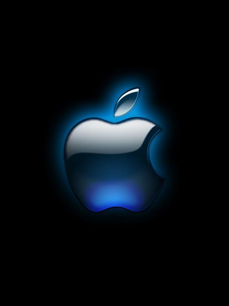 768x1024 Computers Glossy Apple Logo Wallpaper iPhone HD Wallpaper Free