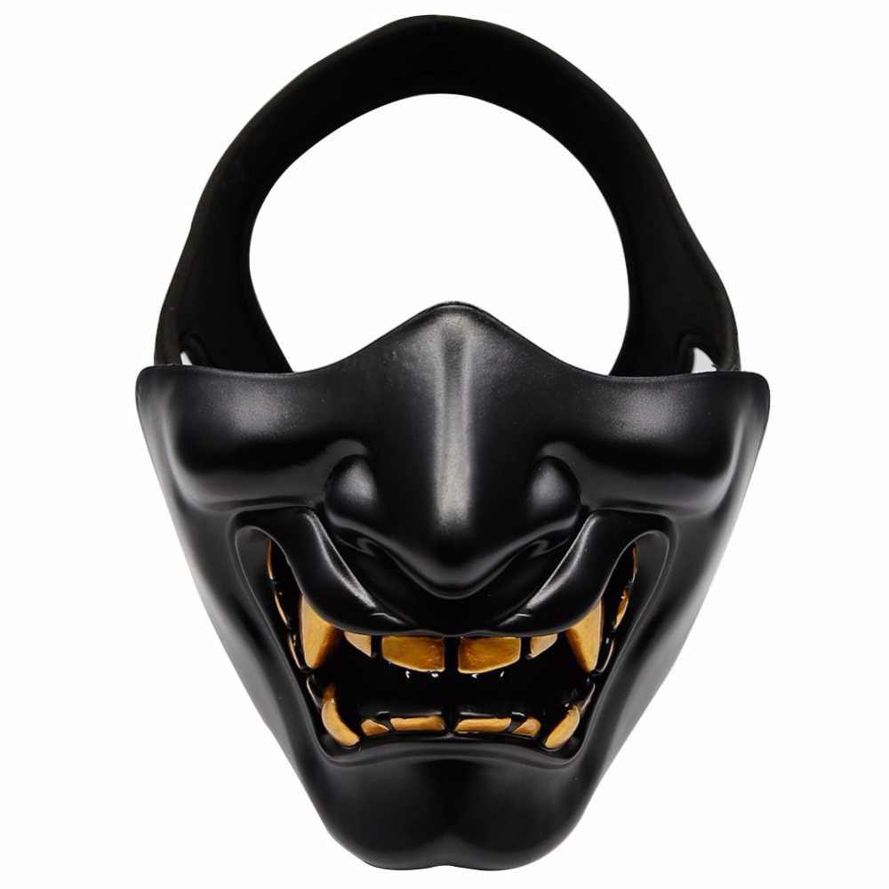 1000x1000 Half Face Airsoft Mask Halloween Costume Cosplay BB Evil