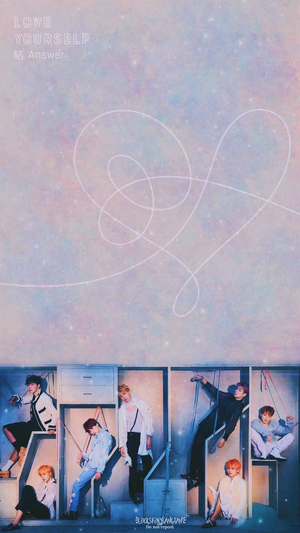Love Yourself Answer BTS Wallpapers - Top Free Love Yourself Answer BTS  Backgrounds - WallpaperAccess