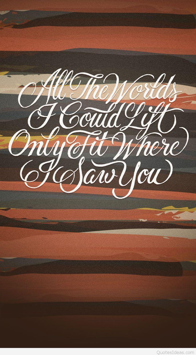 750x1361 Love saying iPhone 6 wallpaper