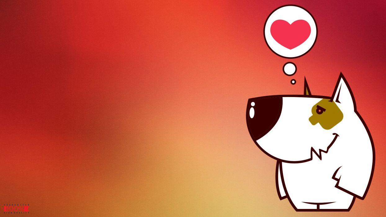 1244x700 Cartoons love animals hearts wallpaperx1080