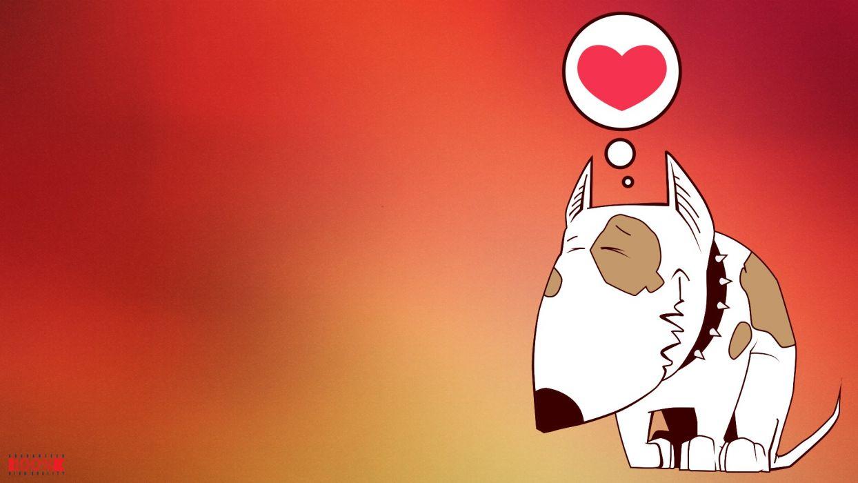 1244x700 Cartoons love animals hearts wallpaperx1080