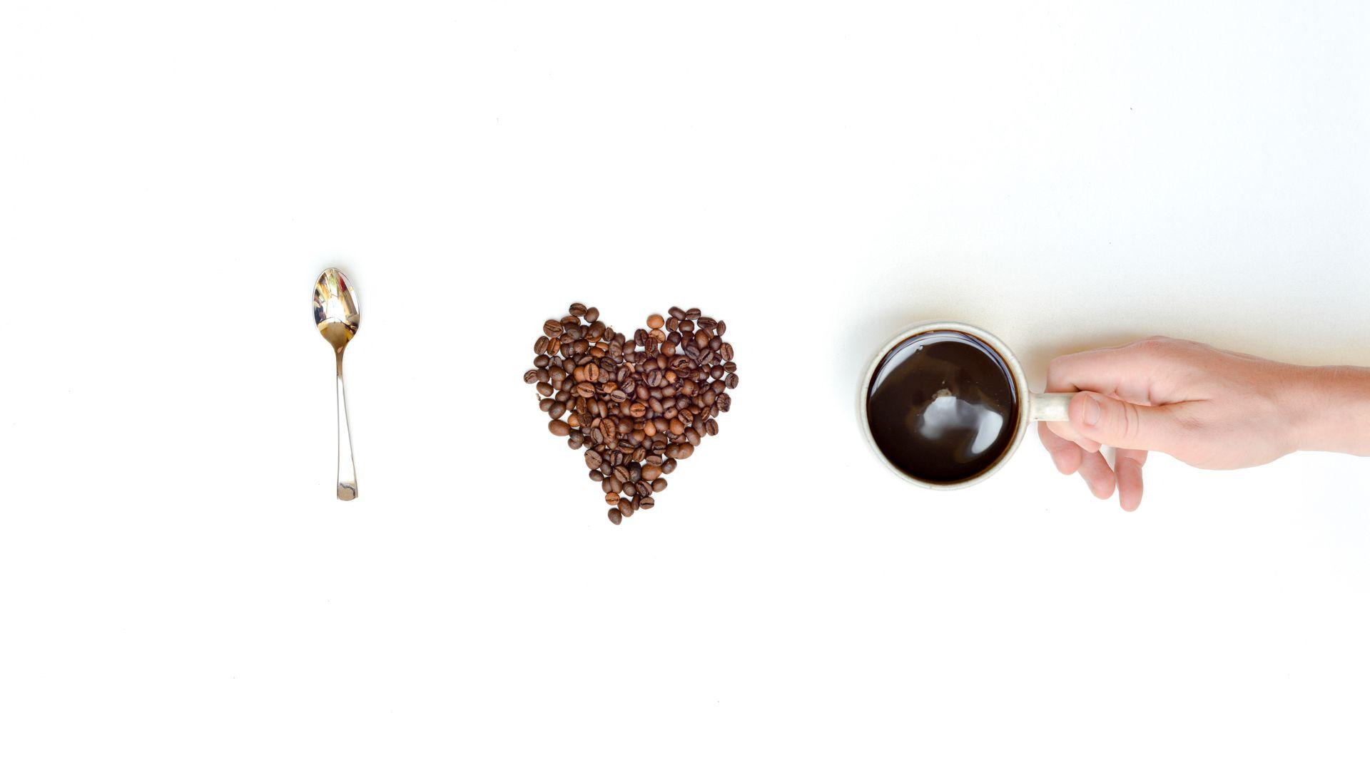 1920x1080 I Love Coffee Wallpaper