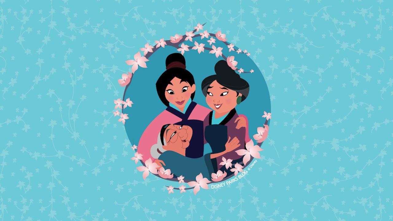 1280x720 Celebrate Mother's Day With Our 'Three Generations' Wallpaper Inspired by ' Mulan'. Disney Parks Blog