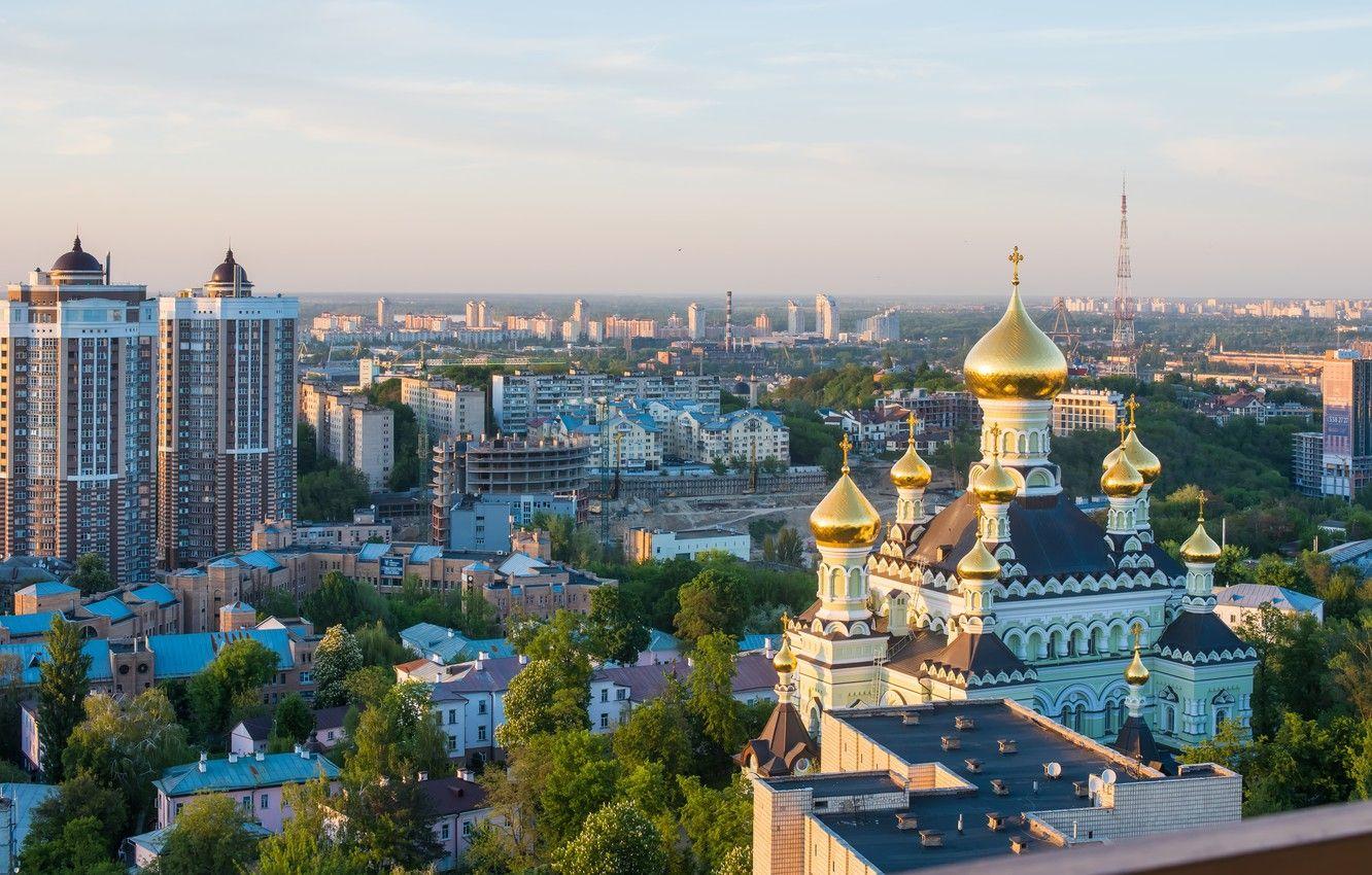 Kiev Panorama Ultra HD Desktop Background Wallpaper for