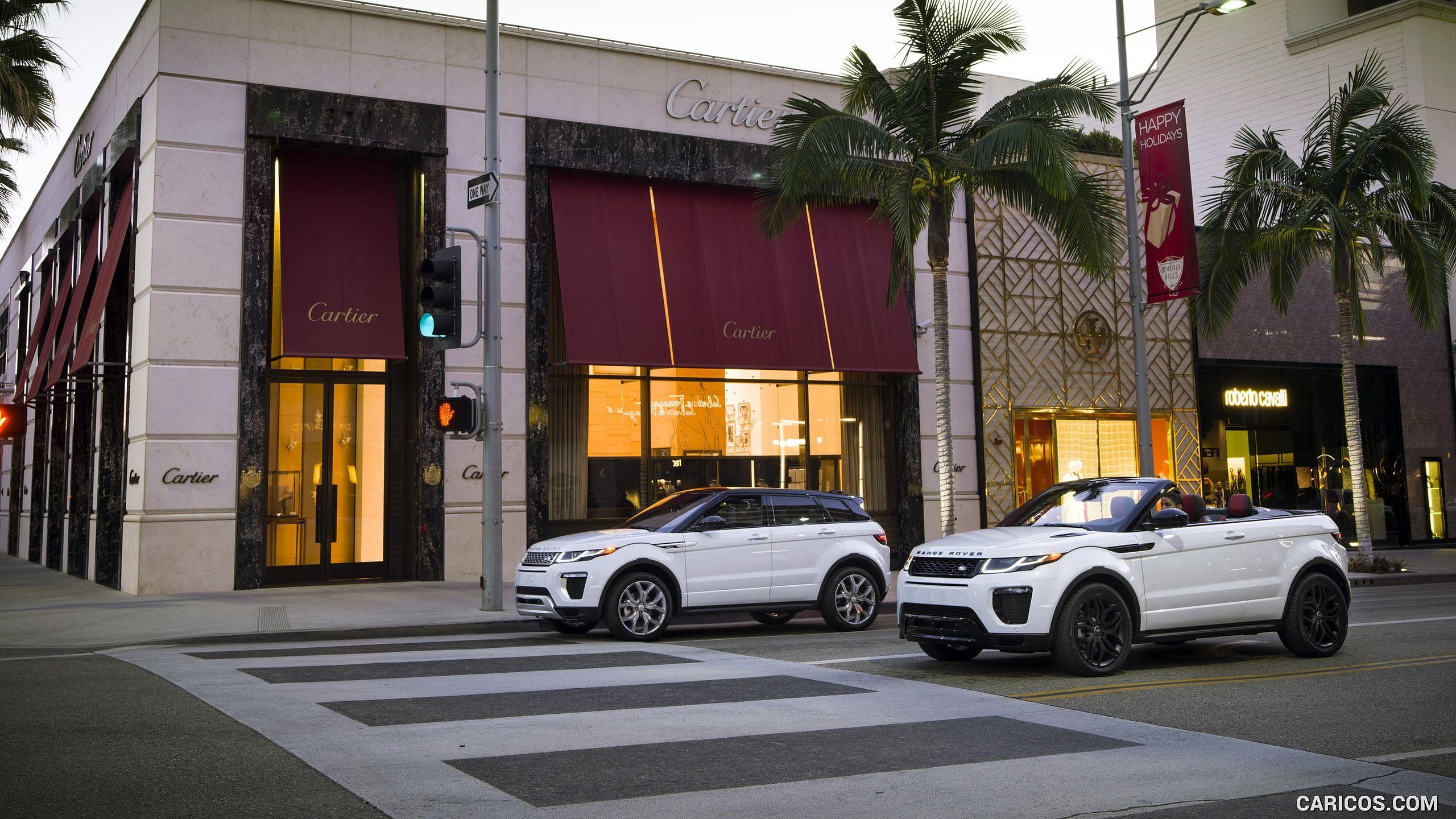 2560x1440 Range Rover Evoque Convertible in Beverly Hills